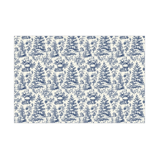 Elegant Winter-Themed Gift Wrap