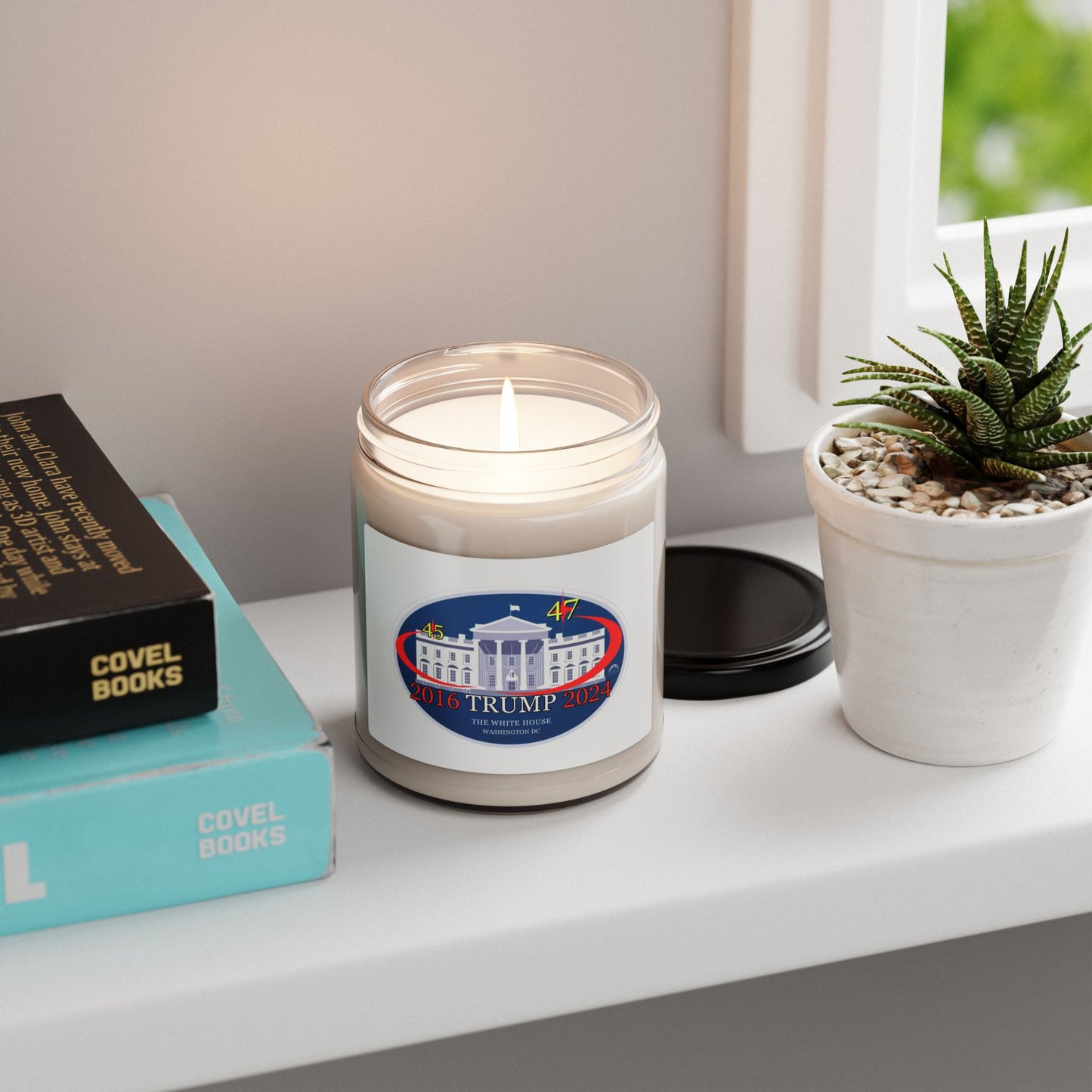 "Trump 2024 White House Edition" Scented Soy Candle, 9oz