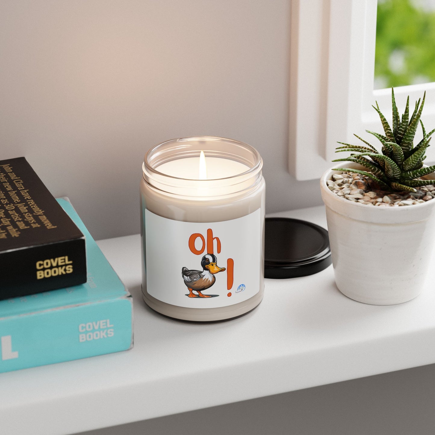 Oh "Duck" Funny Duck Scented Soy Candle, 9oz