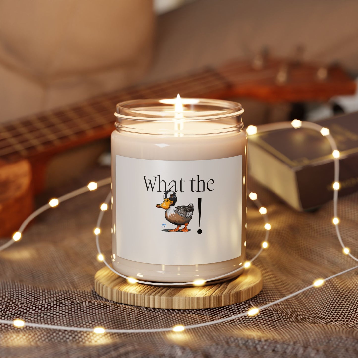 Funny What the "Duck" Scented Soy Candle, 9oz