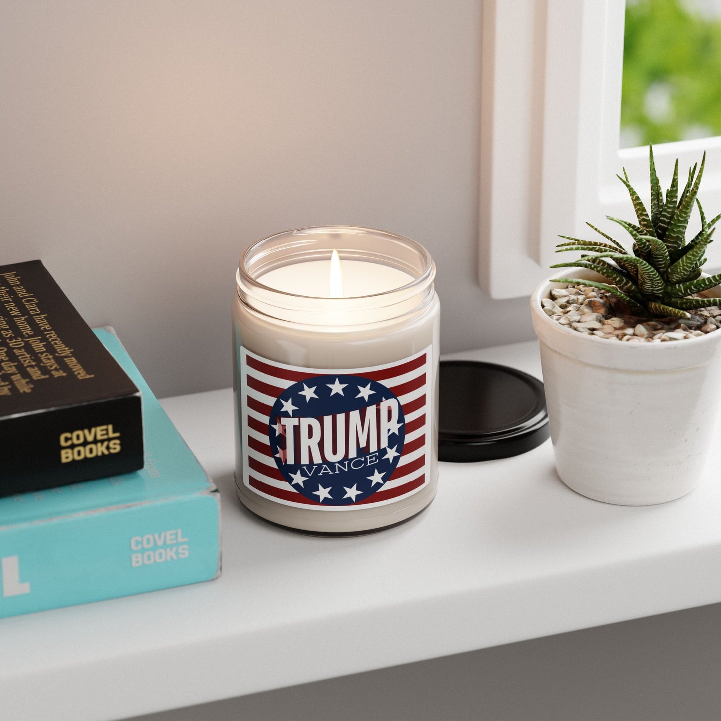 Patriotic Trump 2024 Scented Soy Candle, 9oz