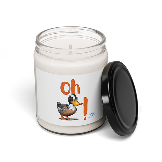 Oh "Duck" Funny Duck Scented Soy Candle, 9oz