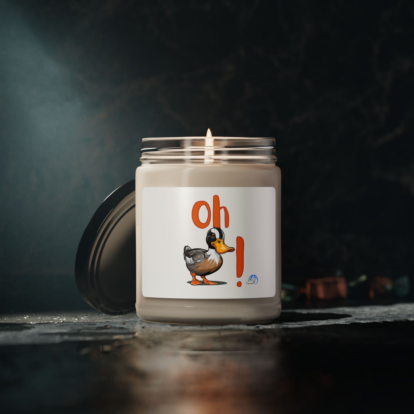 Oh "Duck" Funny Duck Scented Soy Candle, 9oz