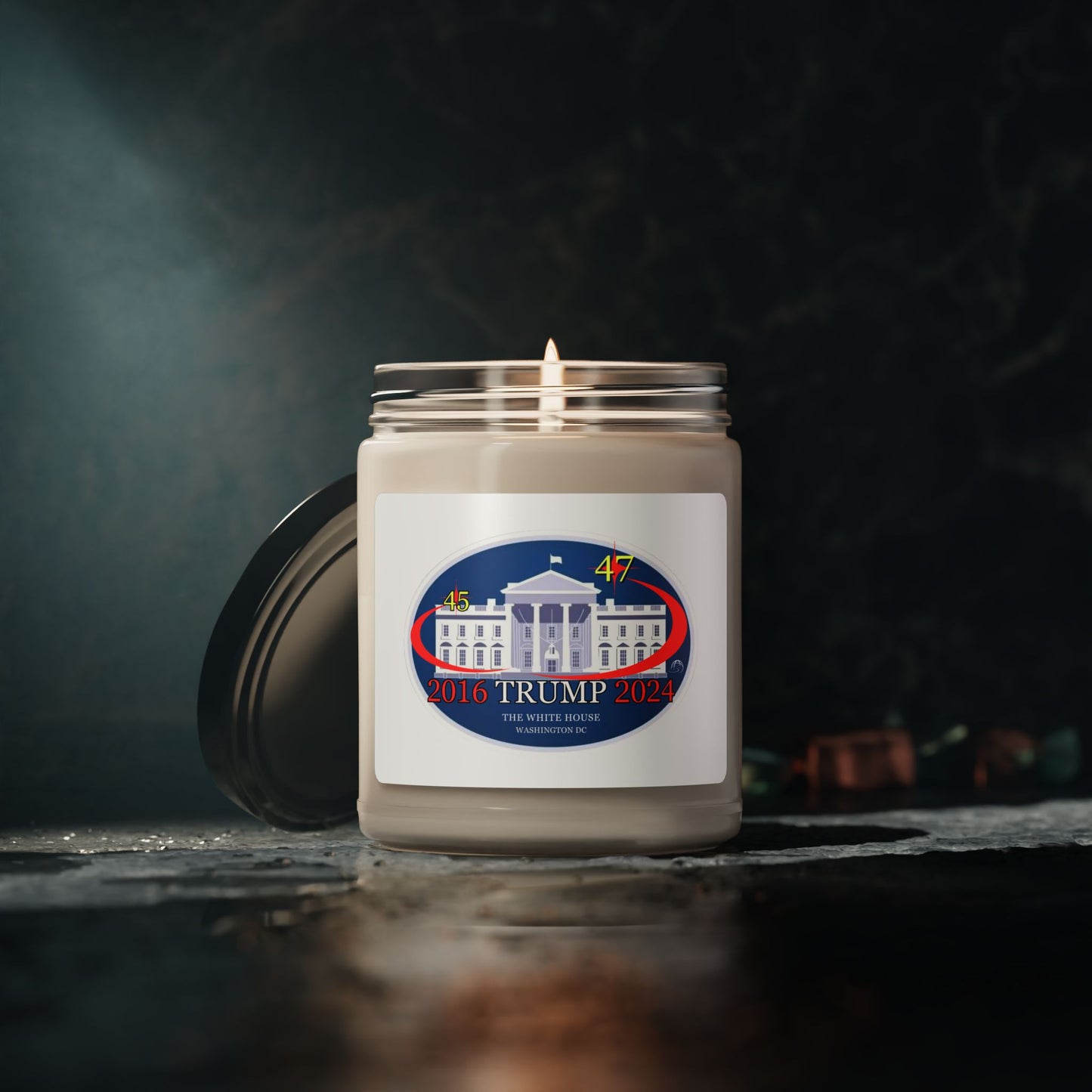 "Trump 2024 White House Edition" Scented Soy Candle, 9oz