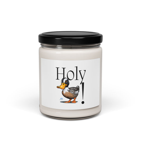 Funny Holy "Duck" Scented Soy Candle, 9oz