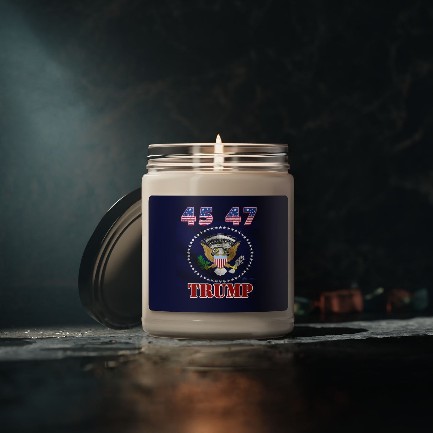 "45 47 Presidential Seal" Scented Soy Candle, 9oz