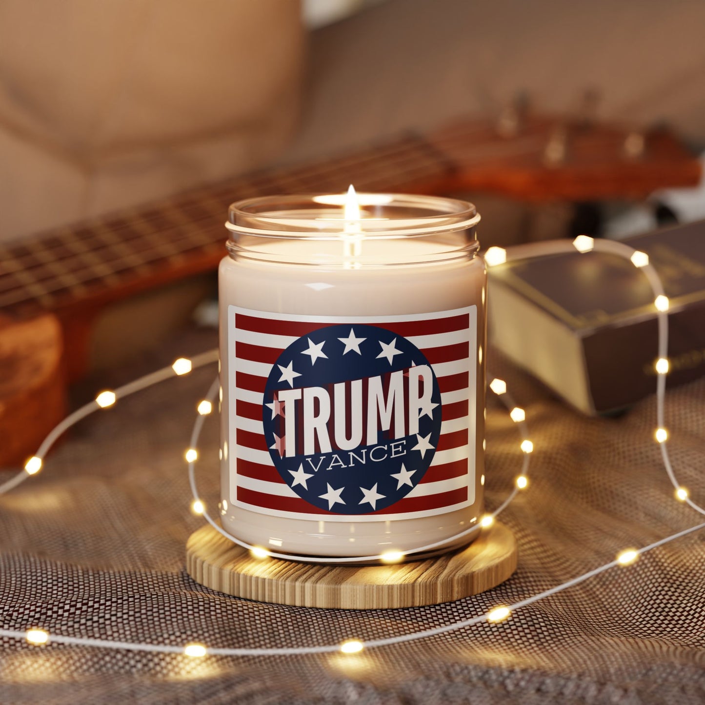 Patriotic Trump 2024 Scented Soy Candle, 9oz