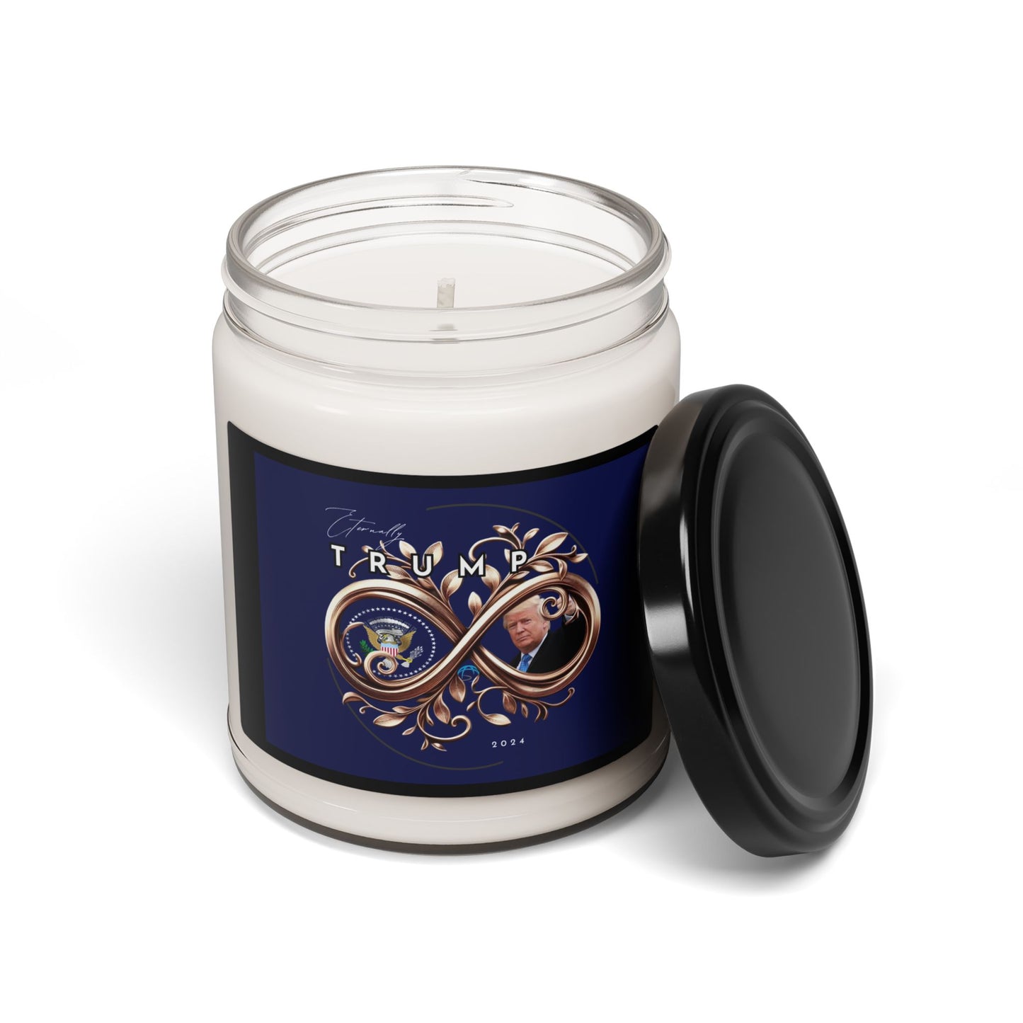 Eternally Trump Blue Scented Soy Candle, 9oz