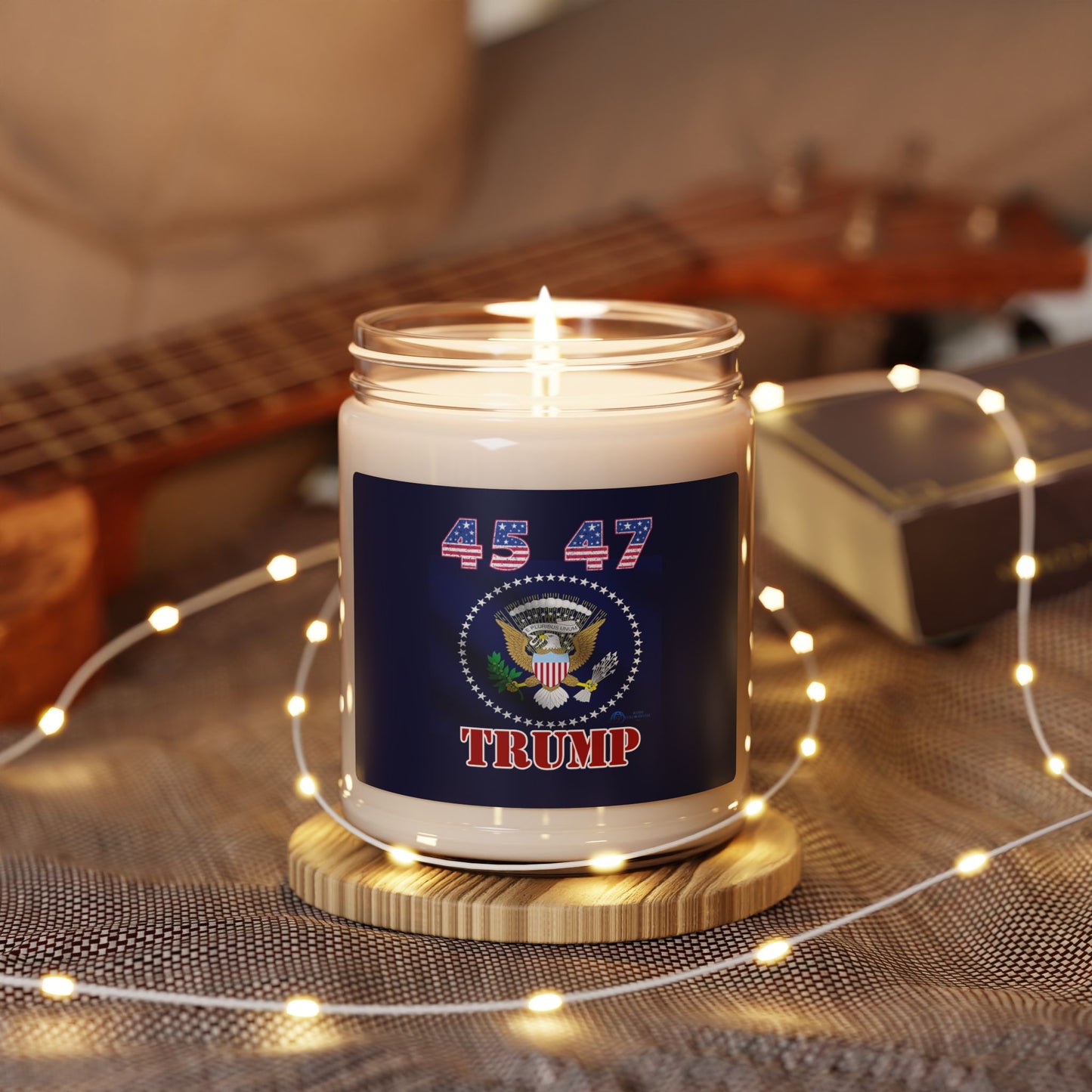 "45 47 Presidential Seal" Scented Soy Candle, 9oz