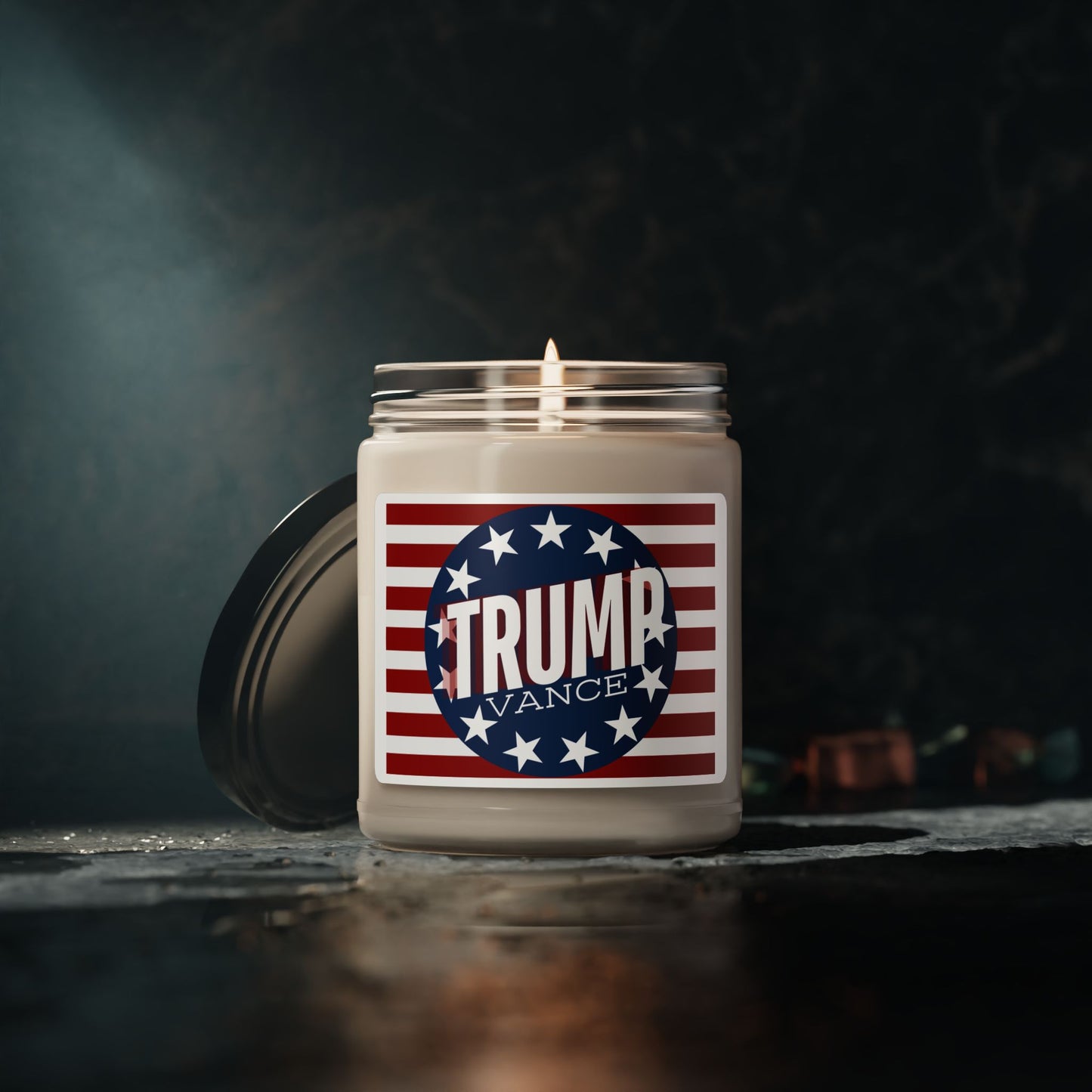 Patriotic Trump 2024 Scented Soy Candle, 9oz