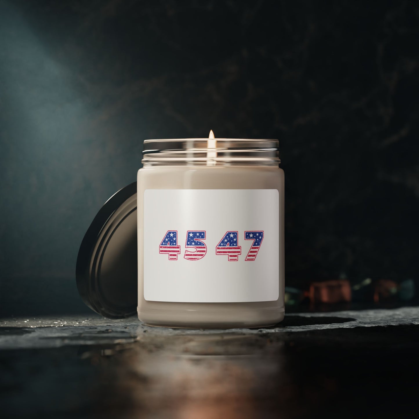 "Trump 45 47" Scented Soy Candle, 9oz